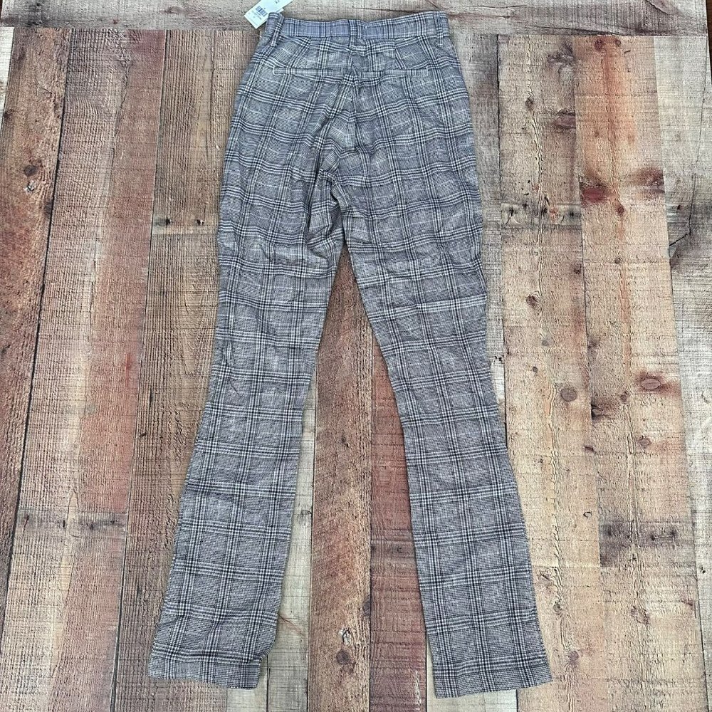 Abercrombie & Fitch Gray Plaid Skinny Pants - Picture 4 of 8